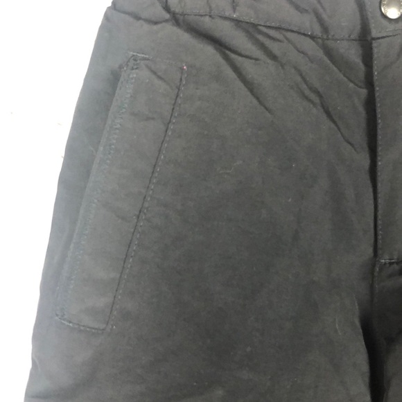 Lands End Black Snow Pants Sz 5 Unisex - Picture 4 of 7